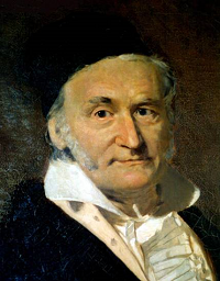 Quelle: http://commons.wikimedia.org/wiki/File:Carl_Friedrich_Gauss.jpg, abgerufen am 21.10.2013